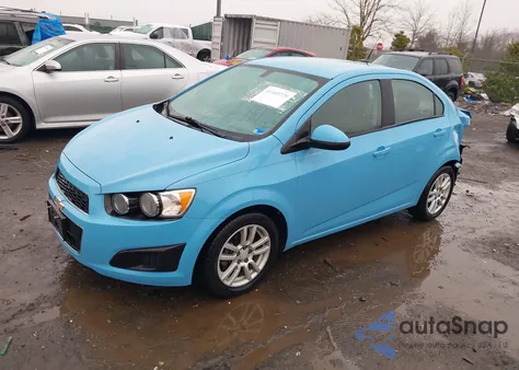 2014 Chevrolet Sonic Ls Auto из США, поврежденный, VIN 1G1JA5SH4E4158111